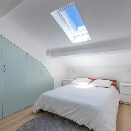 7 Deloye - 2 Pieces Renove - Dernier Etage - Clim Lejlighed Nice
